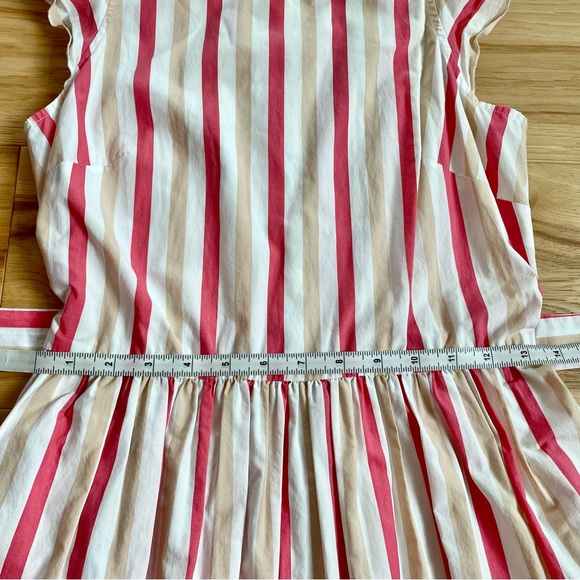 Kate Spade New York Peach Sherbert Midi Dress EUC - Picture 10 of 16